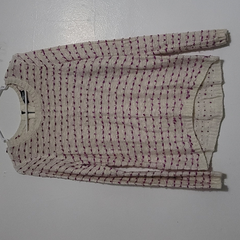 Women's Off White Freshman 1996 Size Large Long Sleeve Shirt
